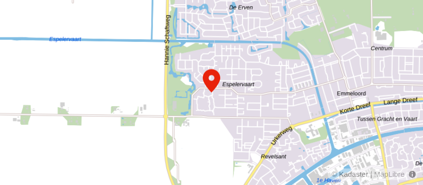 Locatie van HJS Administratiebureau