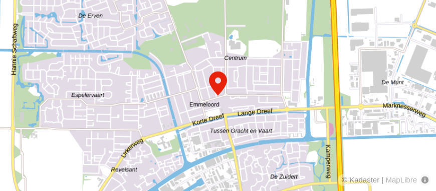 Locatie van Post Financieel en Hypotheek Advies