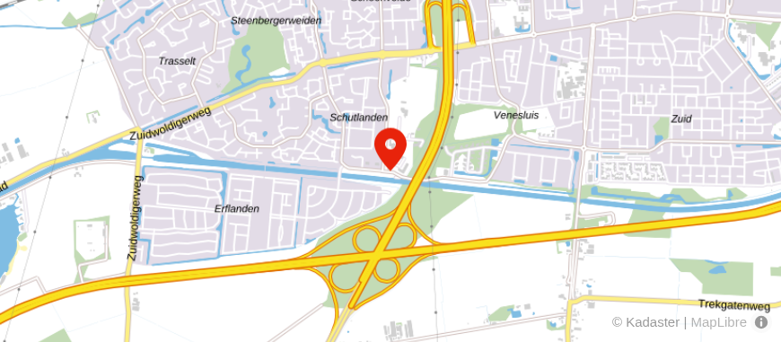 Locatie van Wolleswinkel Belastingadvies
