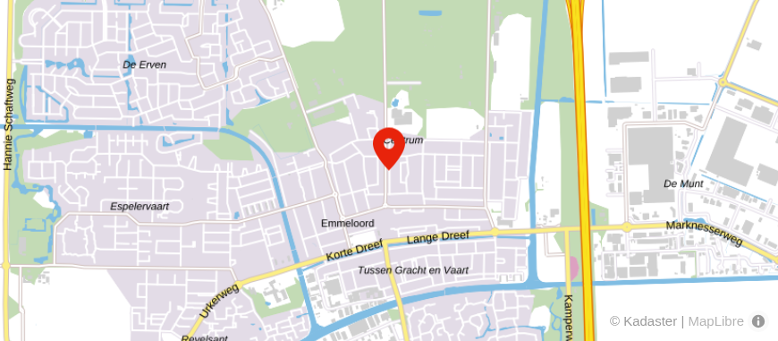 Locatie van Peter Prummel Notariskantoor