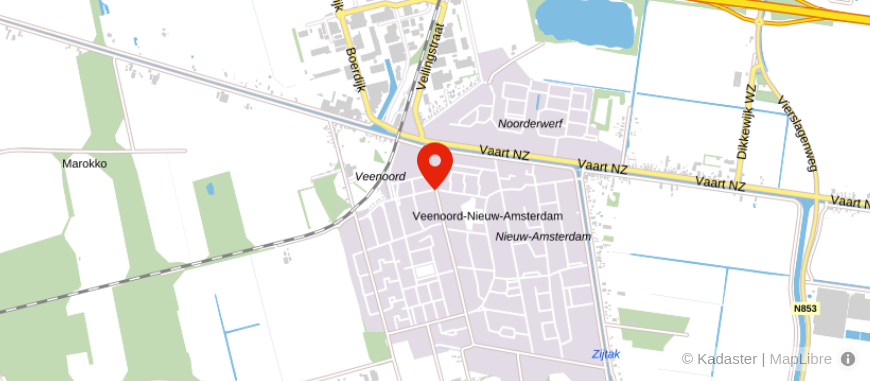 Locatie van Notariskantoor Grievink