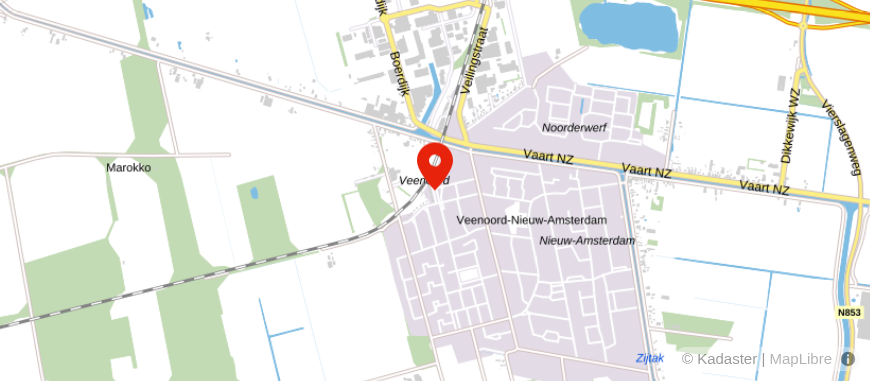 Locatie van Vermeer Uitvaartzorg
