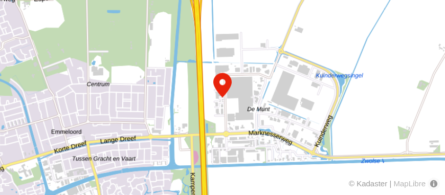 Locatie van Advies en Kies - Emmeloord