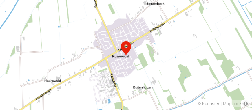 Locatie van Kroes Accountancy en Advies