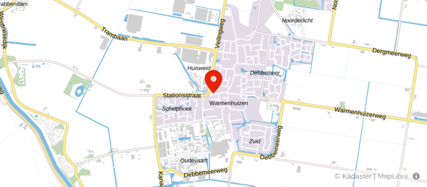 Locatie van GeldXpert Schagen