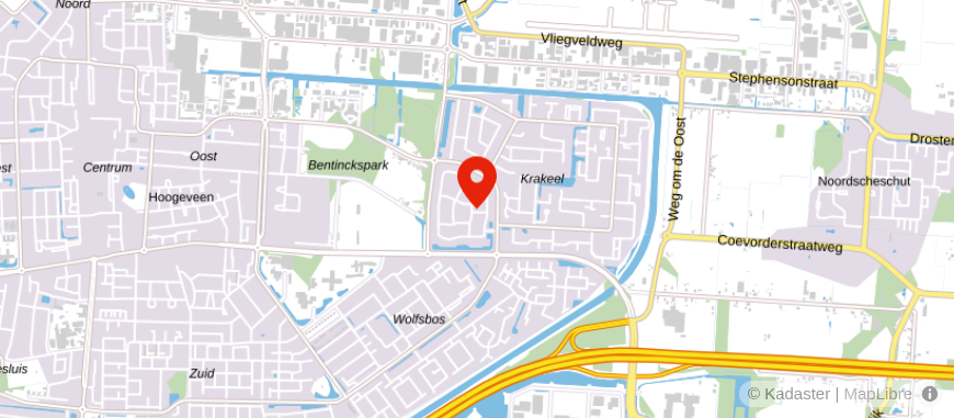 Locatie van Engberts Administratie