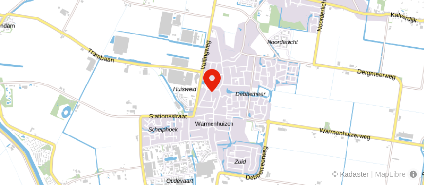 Locatie van Latenstein Administratie- en Belastingadvies