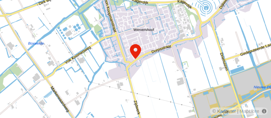 Locatie van G & O Hypotheken