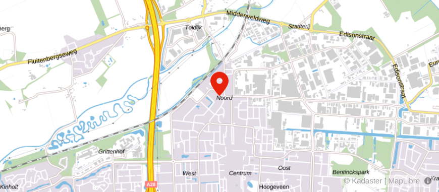 Locatie van Tijdhof, Daverschot De Jong Posthumus notarissen