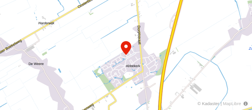 Locatie van Aad Mechielsen Assurantie Adviesbureau