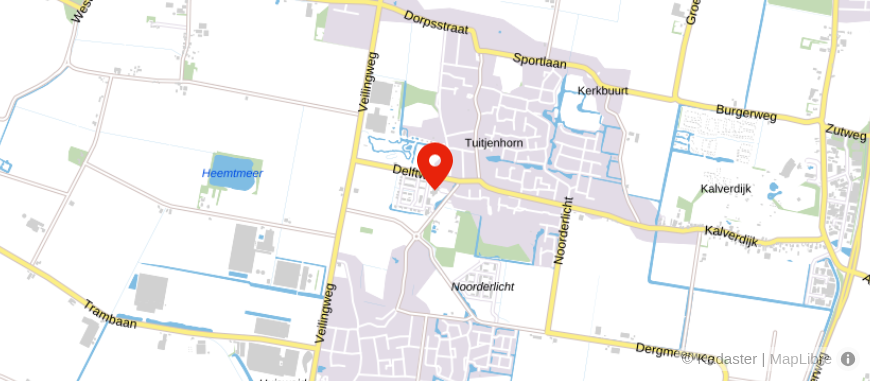 Locatie van HJ Notariaat Schagen