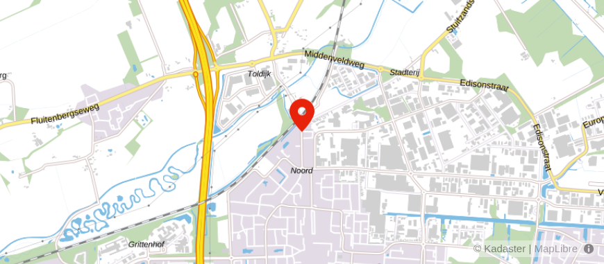 Locatie van Bruins Financiële Dienstverlening