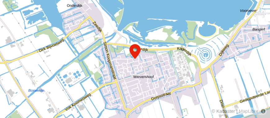Locatie van Kredietwijzer