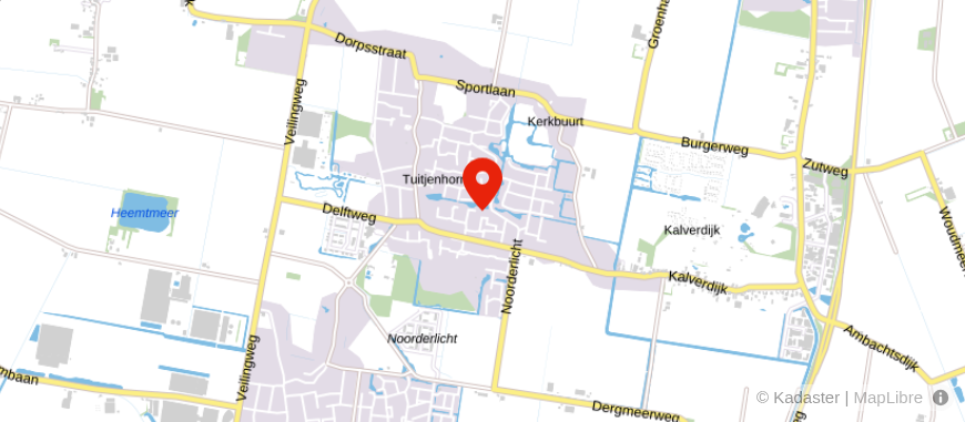 Locatie van Leegwater Bemiddeling B.V.