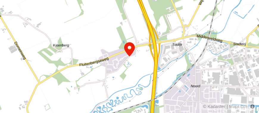 Locatie van Makelaardij Hoogeveen e.o. & Taxatieburo