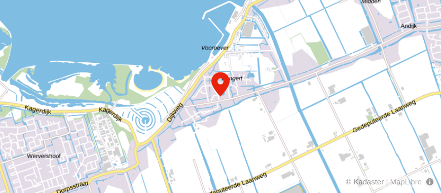 Locatie van Mantel & Overtoom Notarissen