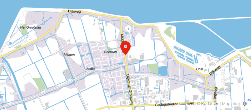 Locatie van Vrolijk FD