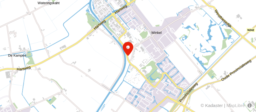 Locatie van Huijgen Adviesbureau