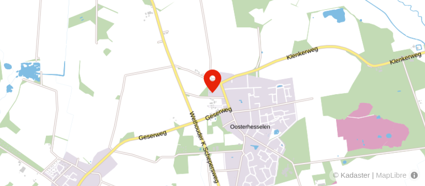 Locatie van Rink Pensioen