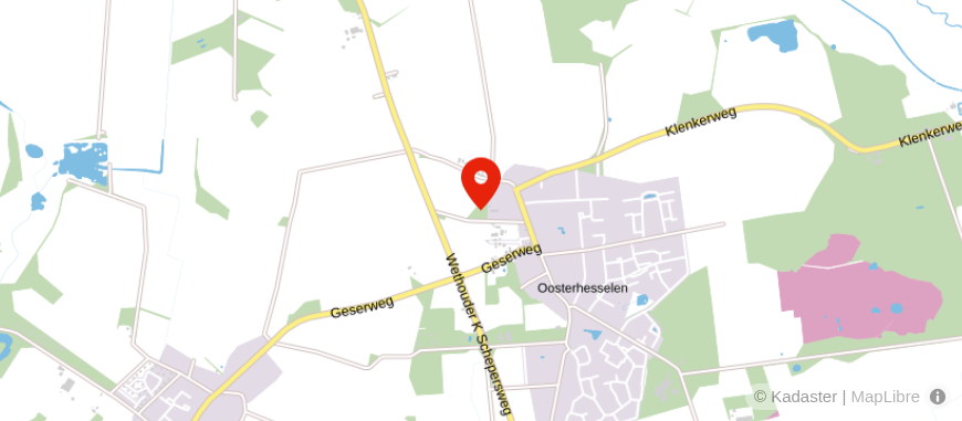 Locatie van Notariskantoor Oosterhesselen