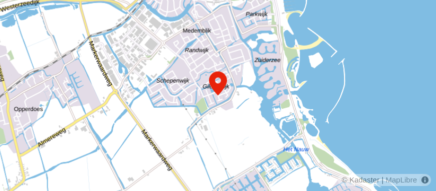 Locatie van Van der Werf
