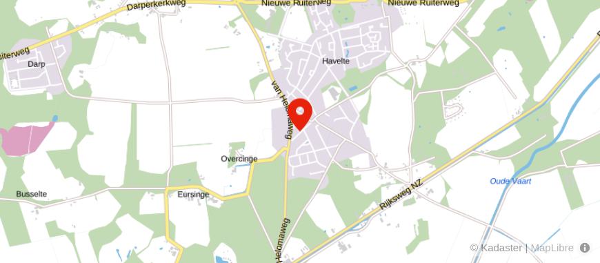 Locatie van Zandbergen makelaardij