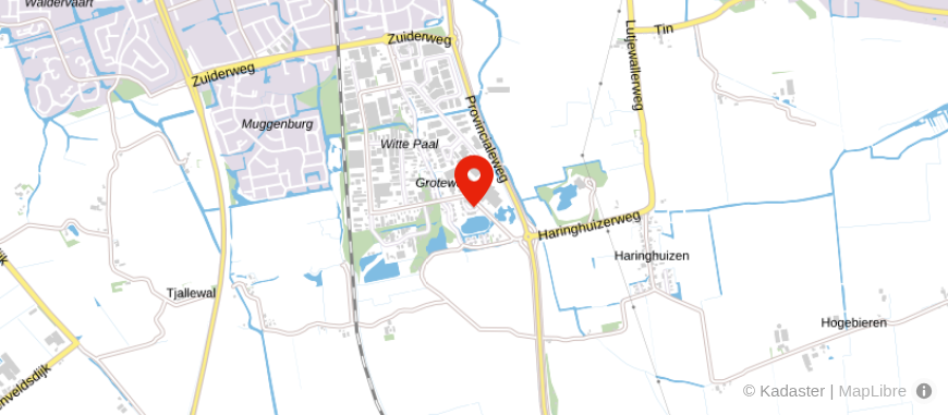 Locatie van Bloedjes & Eriks Hypotheken en Financieel planners