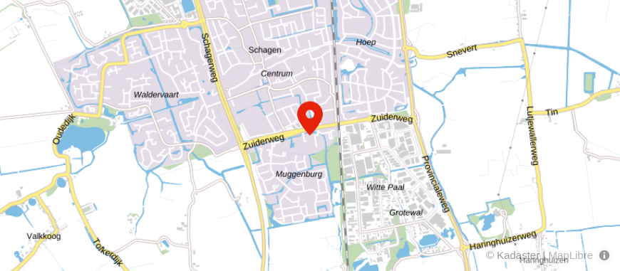 Locatie van Omnyacc Schagen