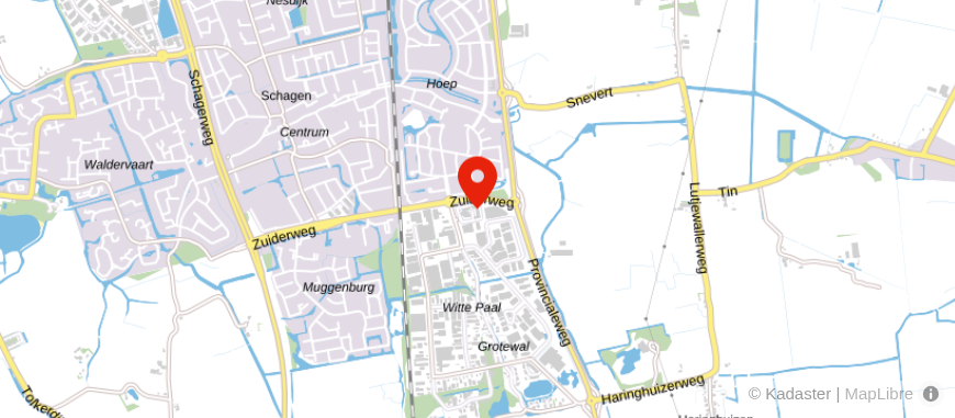 Locatie van Noordkop Hypotheken en Verzekeringen