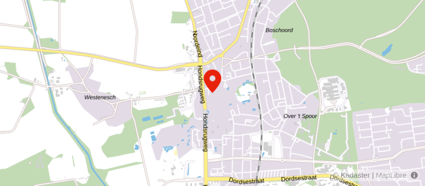 Locatie van ING Bank Emmen