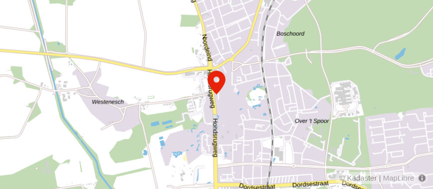 Locatie van De Hypotheker Emmen