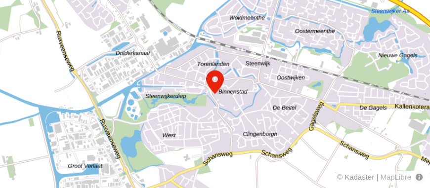 Locatie van Strijker Hypotheken en Verzekeringen
