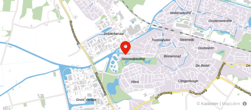 Locatie van Lowie van Zwieten Financiële Diensten