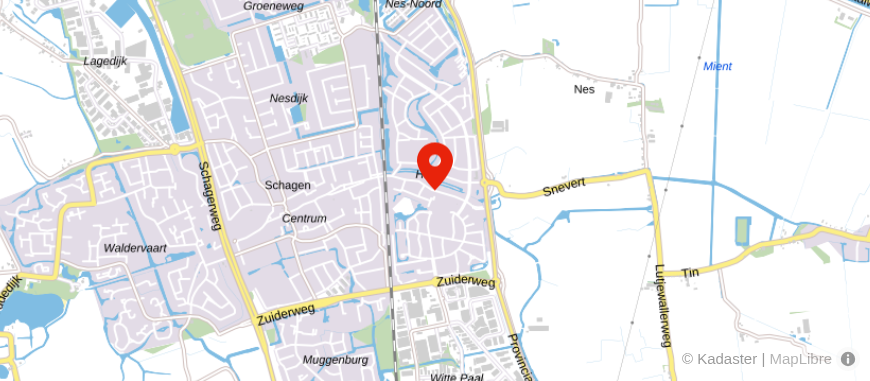 Locatie van Welkers Notarissen