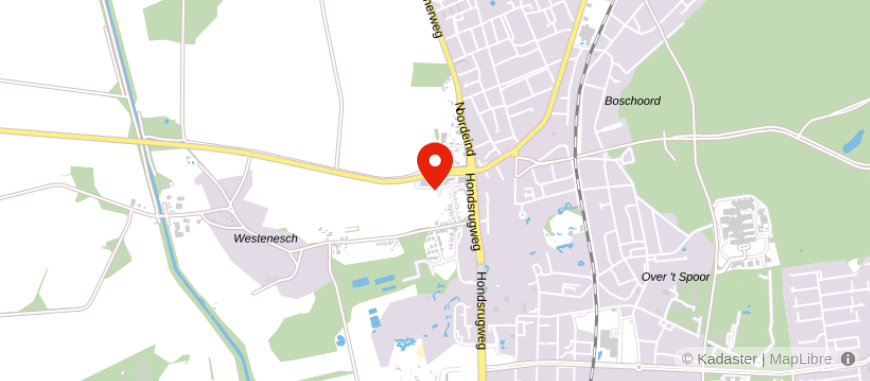Locatie van BDO Emmen