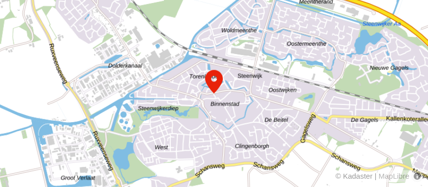 Locatie van Van Setten Assurantien B.V.
