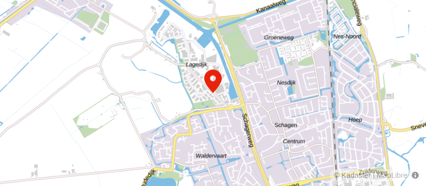 Locatie van Finovion schagen