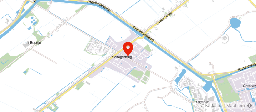 Locatie van Het Zijper Notariskantoor