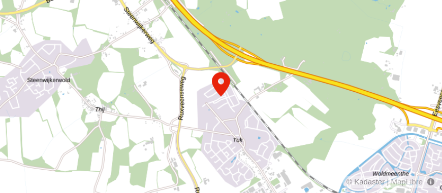 Locatie van uitvaartverzorging MadelieF