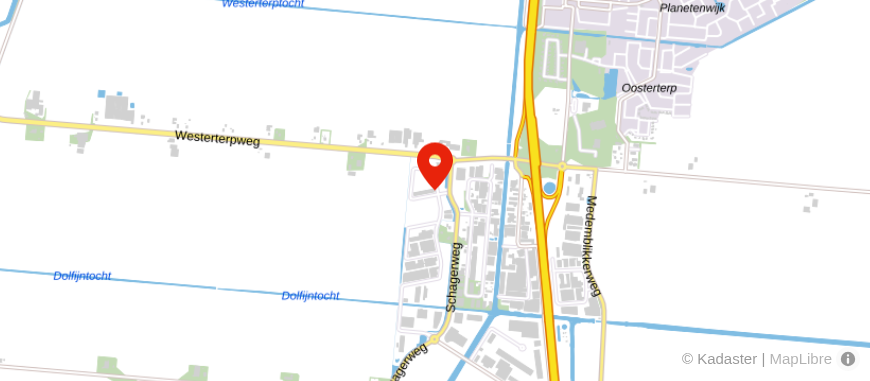 Locatie van DMF Krediet B.V.