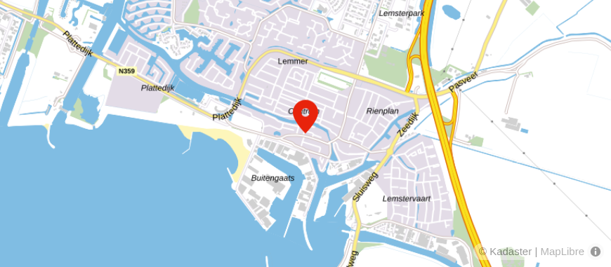 Locatie van Vita Hypotheekadvies Lemmer - Joure