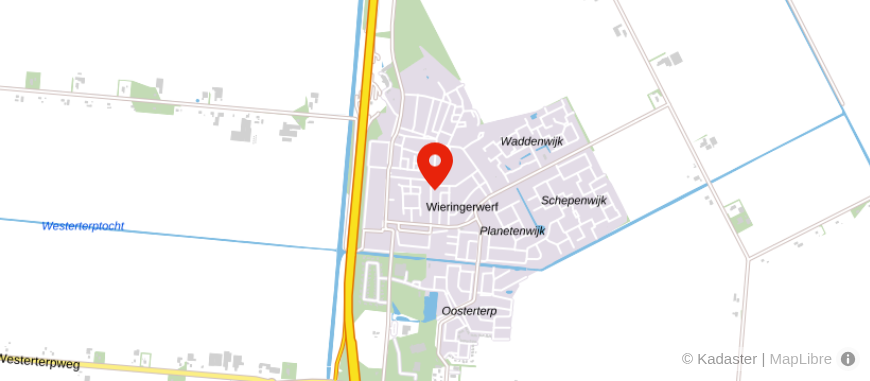 Locatie van Notariskantoor Butijn & Wegink