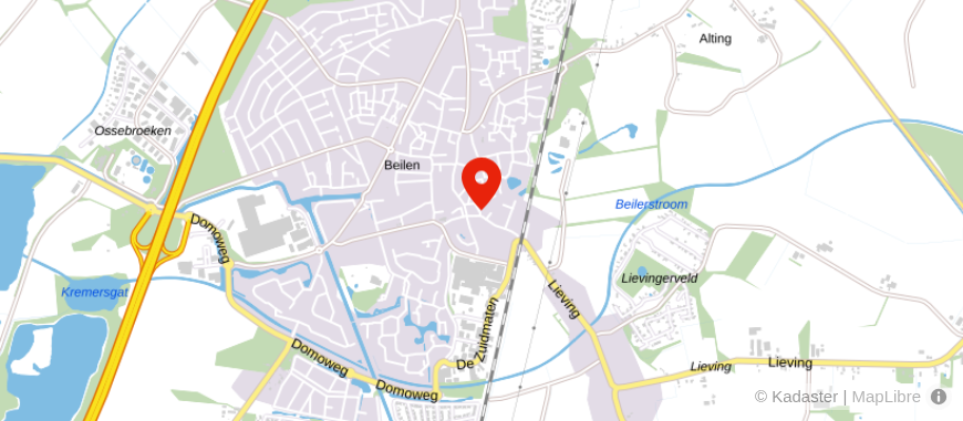 Locatie van ERA Makelaardij Het Raadhuis
