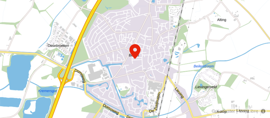 Locatie van Univé Samen Beilen