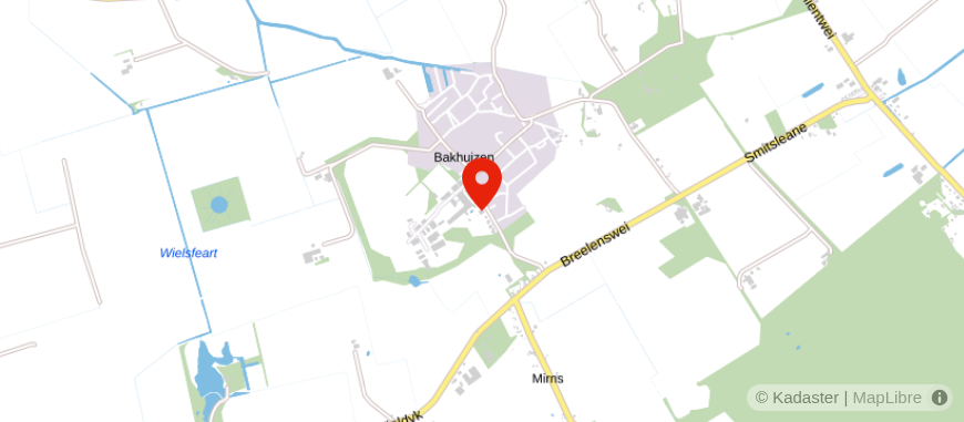 Locatie van De Boer Accountants