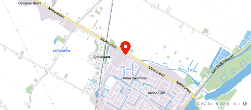 Locatie van Verheul Anna Paulowna