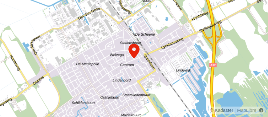 Locatie van AssurantieAdvies Jonker