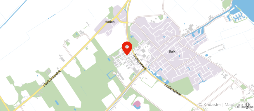 Locatie van Van Campen & Dijkstra Gaasterlân