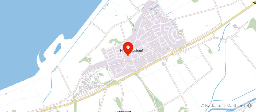 Locatie van Kleimeer Assurantië