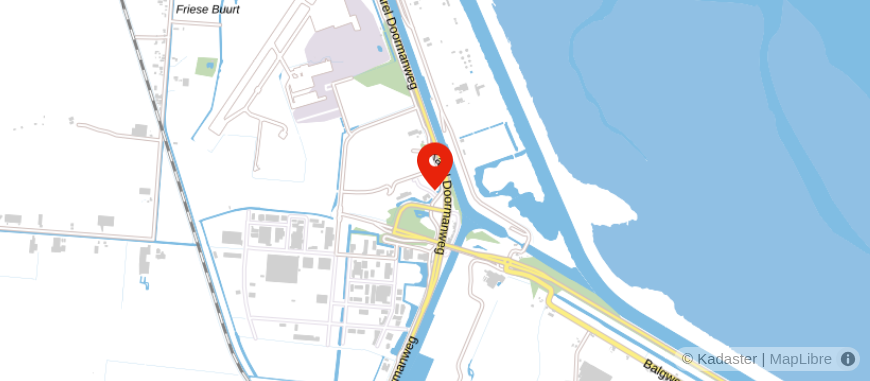 Locatie van Omnyacc Den Helder